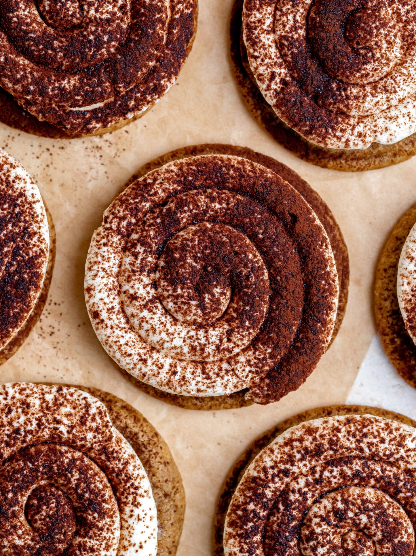 Tiramisu Mascarpone Cup-Kies (cookie/cupcakes)